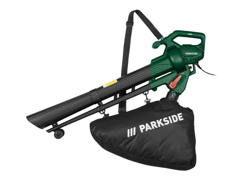 PARKSIDE® Aspirateur ou souffleur de feuilles électrique 3en1 PLS 2600 B2. 2600 W. 3 en 1