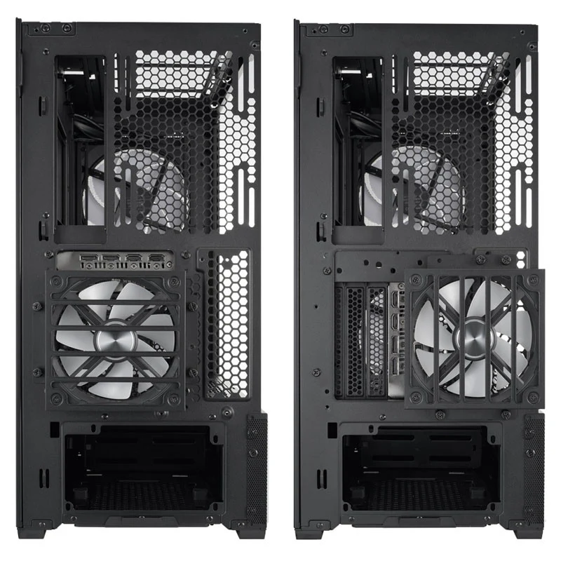 LANCOOL 216 RGB. E-ATX-Gehäuse Midi-Tower– Schwarz