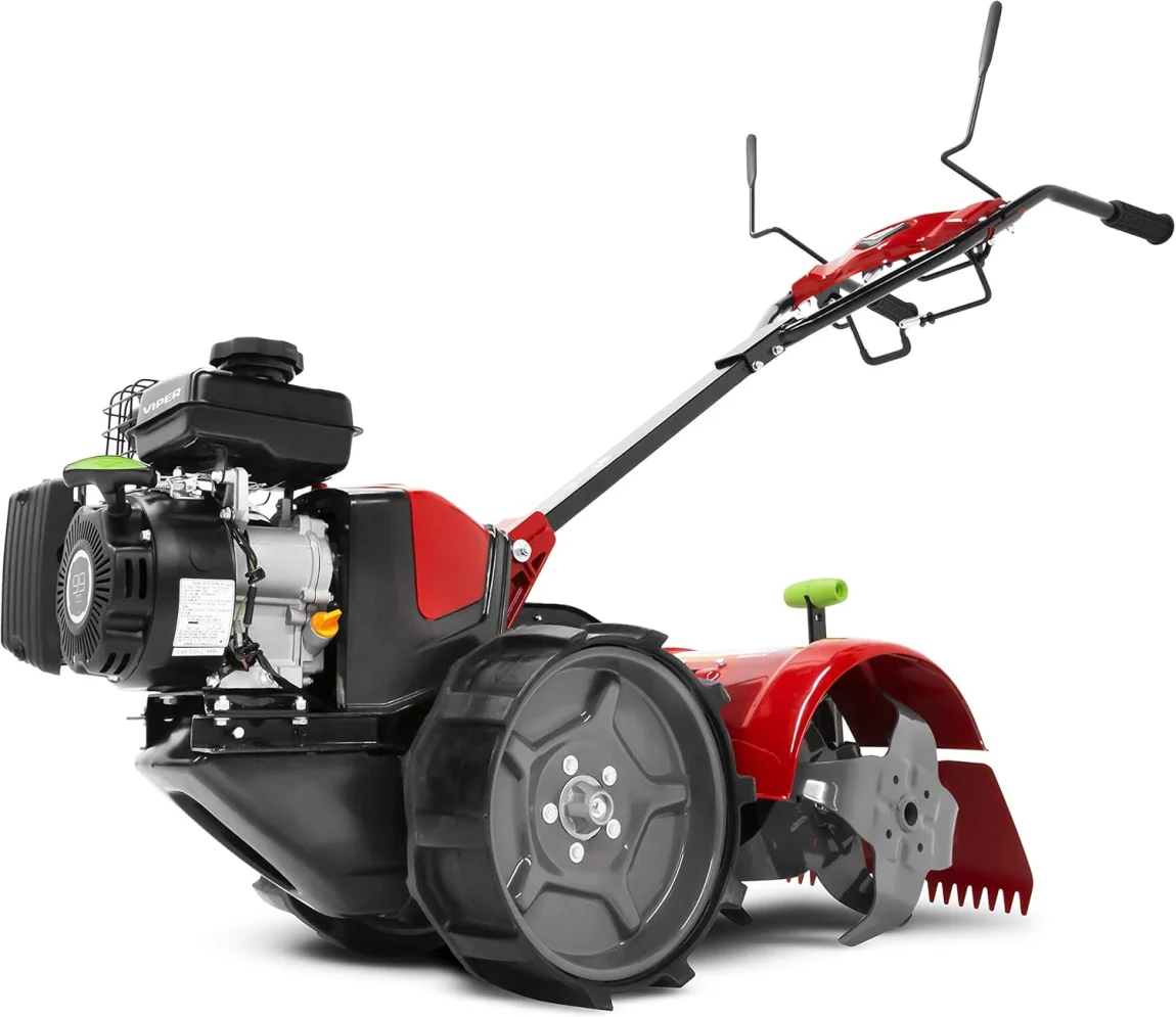 Earthquake 37037 Pioneer Dual-Direction Rear Tine Tiller.Red/Black - Online Shop