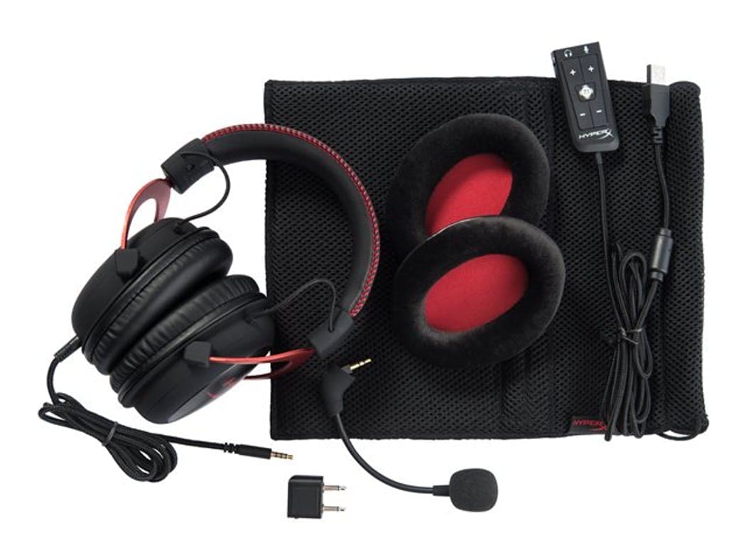 HyperX Cloud II Gaming-Headset– Rot/Schwarz
