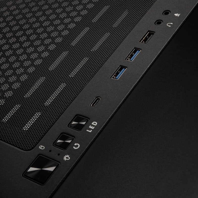 Kolink Unity Nexus ARGB Midi-Tower-Gehäuse– Schwarz