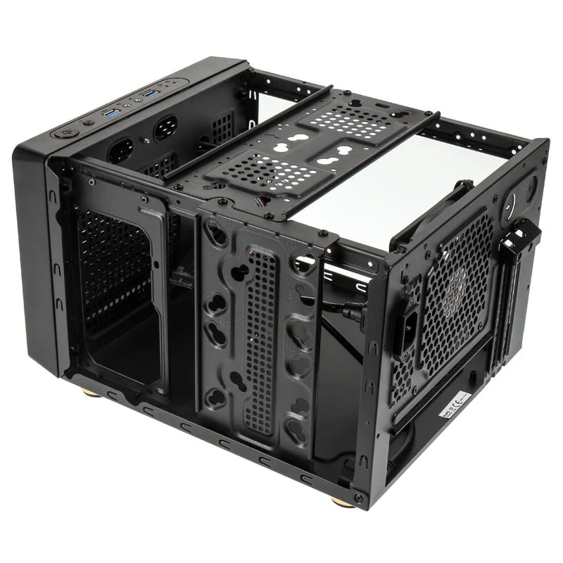 Kolink Satellite Mini-ITX-/Micro-ATX Cube– Schwarz