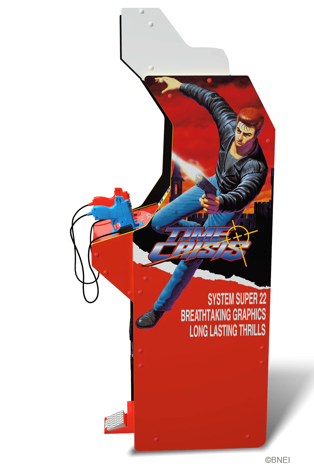 ARCADE 1 UP TIME CRISIS DELUXE ARCADE MACHINE