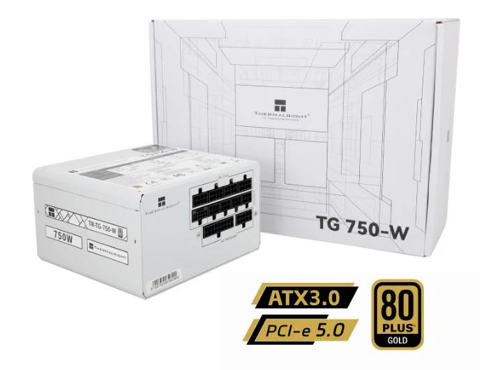 Thermalright TR-TG 750-W White - PSU. 80+ Gold