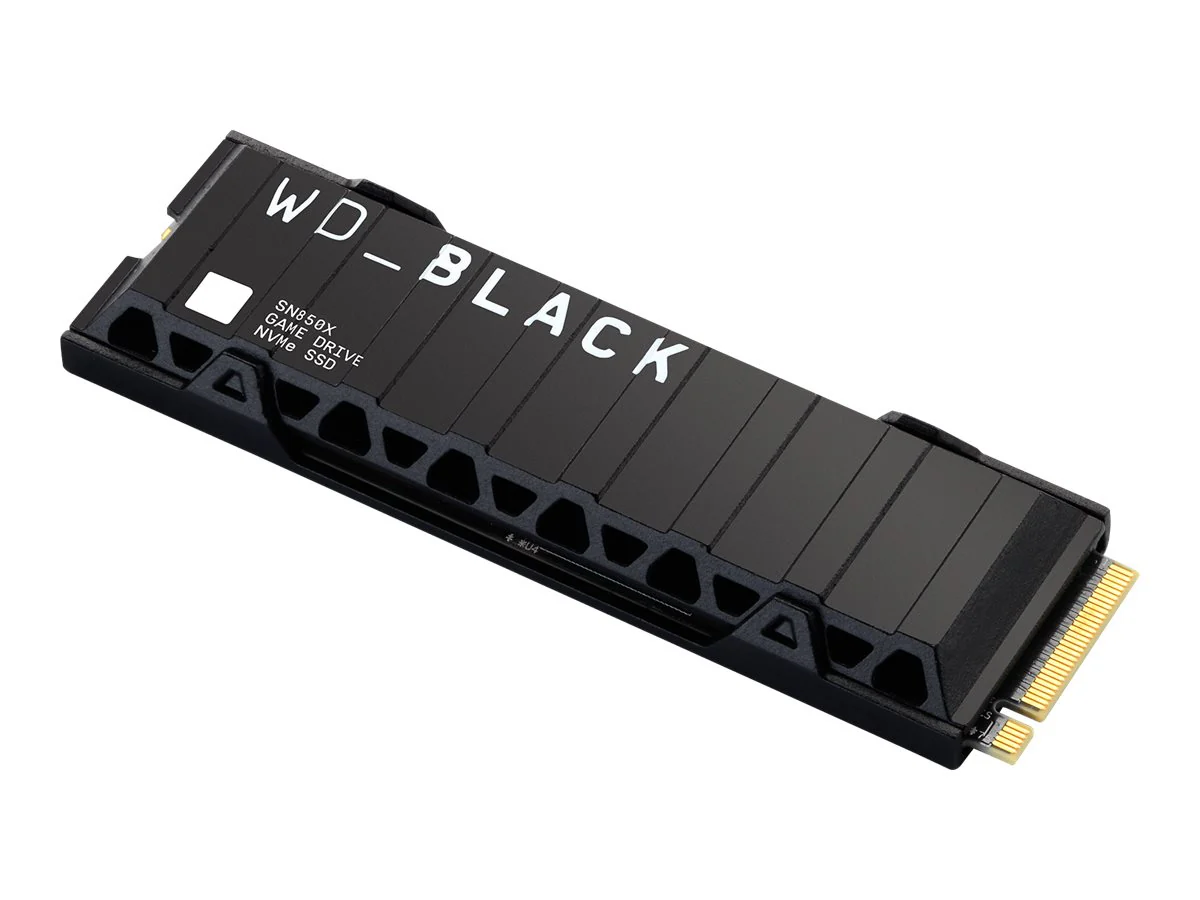 WD Black SN850X 1TB Heatsink M.2. NVMe