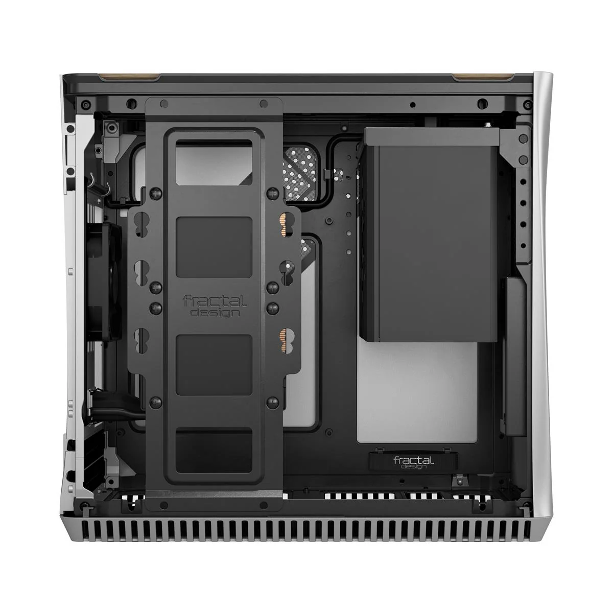 Fractal Design– ERA ITX– Silber/Weißeiche