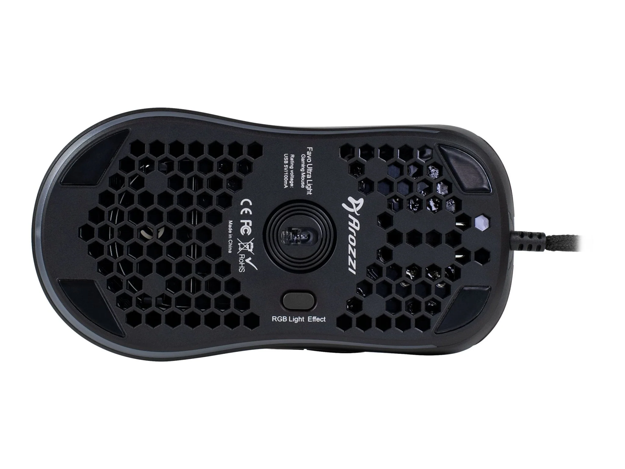 Arozzi Favo optisches Kabel schwarz