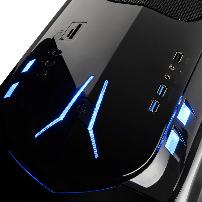 Kolink Inspire Series K3 ARGB Micro-ATX-Gehäuse– schwarzes Fenster