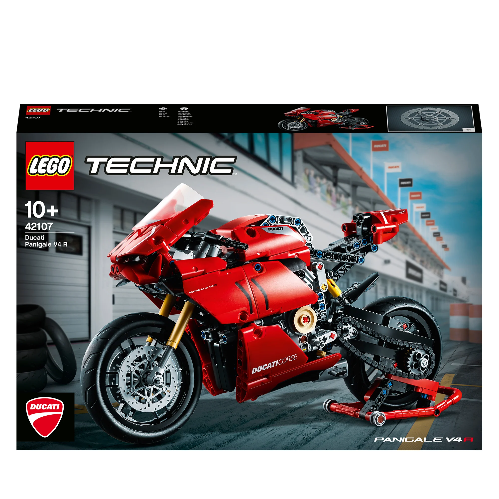 LEGO 42107 Technic Ducati Panigale V4 R