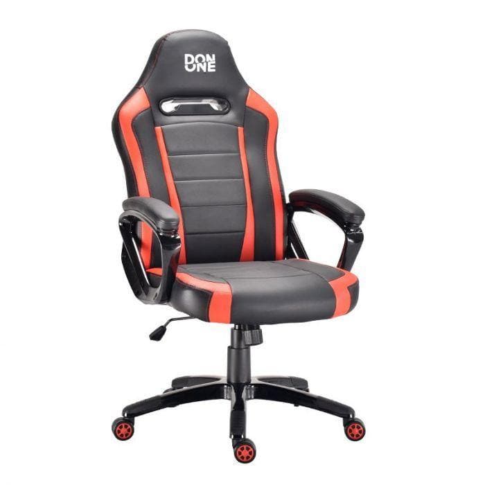 DON ONE– Belmonte Gamer Stuhl Rot– PU-Leder– Bis zu 150 kg