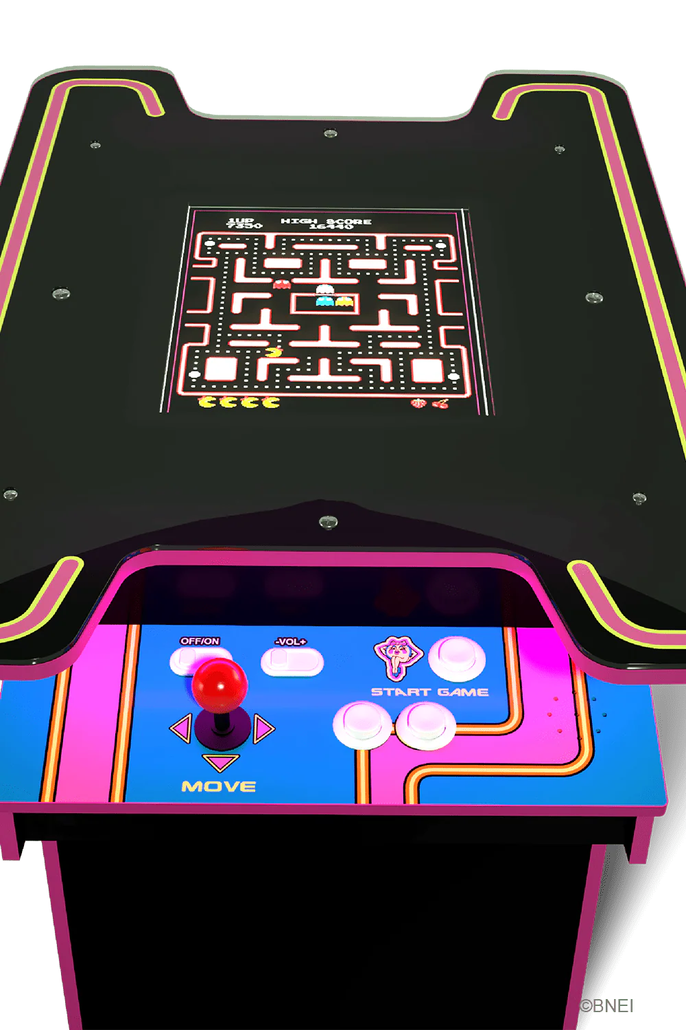ARCADE 1 UP MS. PAC-MAN HEAD-TO-HEAD TABLE