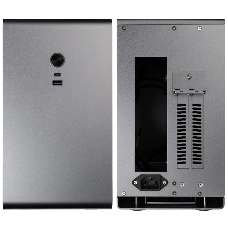 Kolink Rocket V2 Aluminium Mini-ITX-Gehäuse– Titangrau