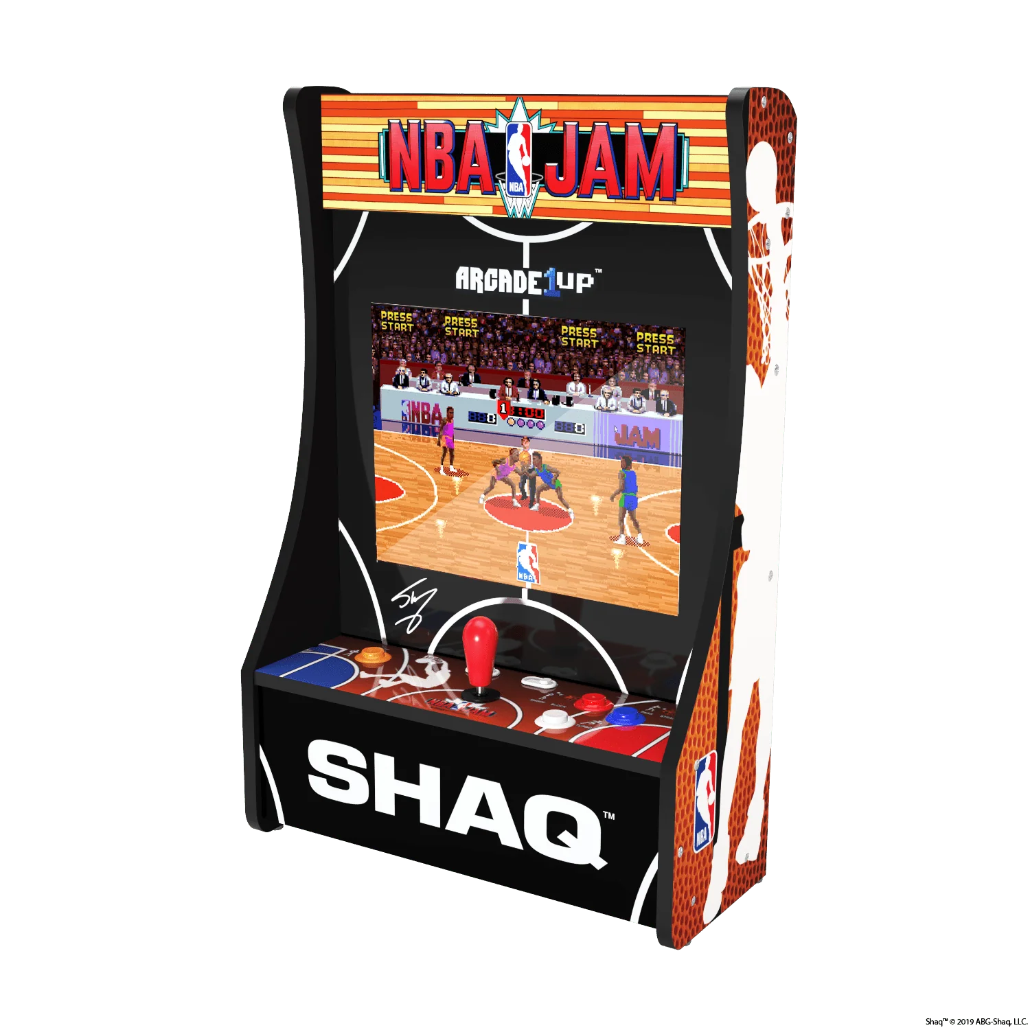 ARCADE 1 UP NBA JAM PARTYCADE MACHINE