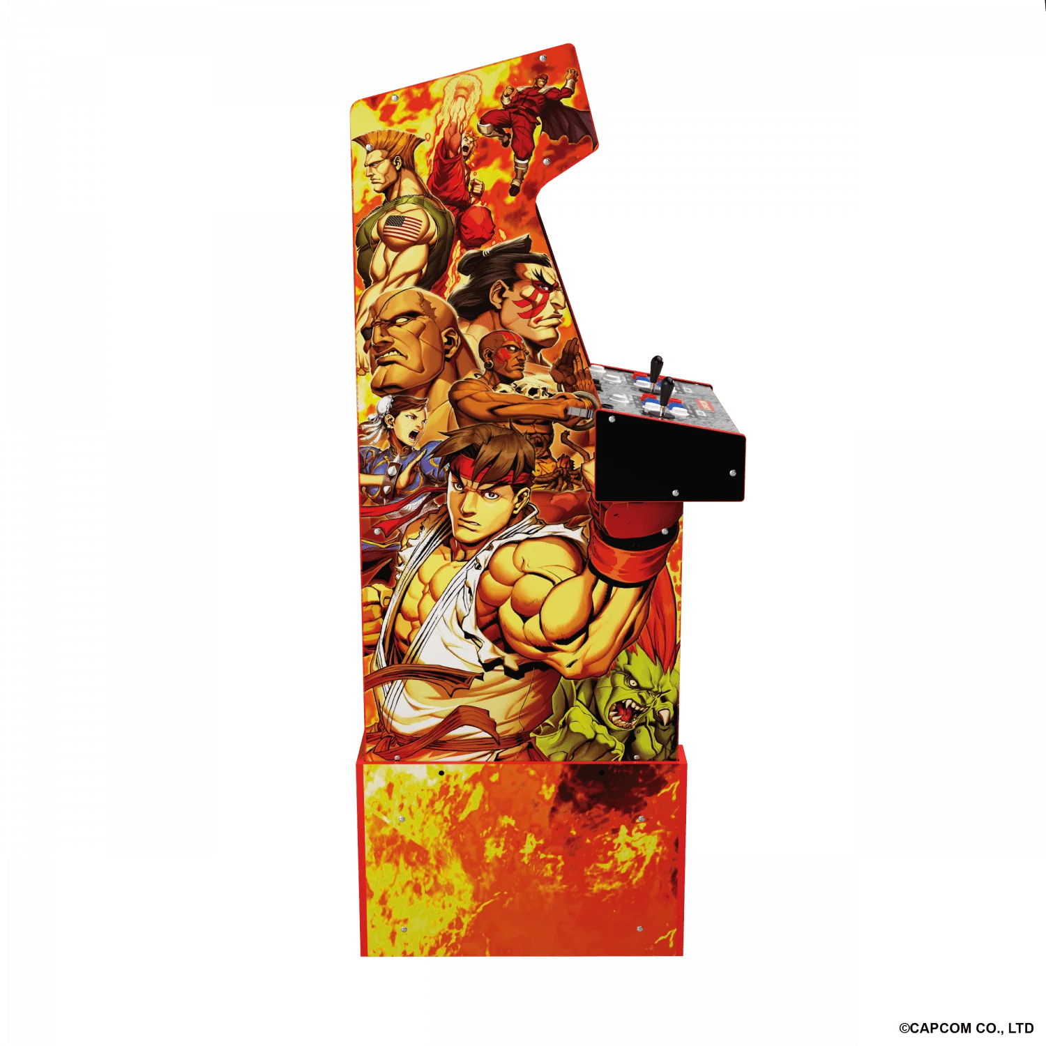 ARCADE 1 UP STREET FIGHTER LEGACY 14-IN-1 WIFI ENABLED ARCADE MACHINE