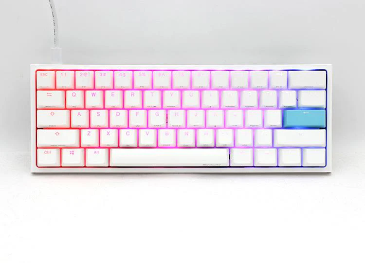 Ducky - One 2 Mini White 2020 Cherry Black RGB