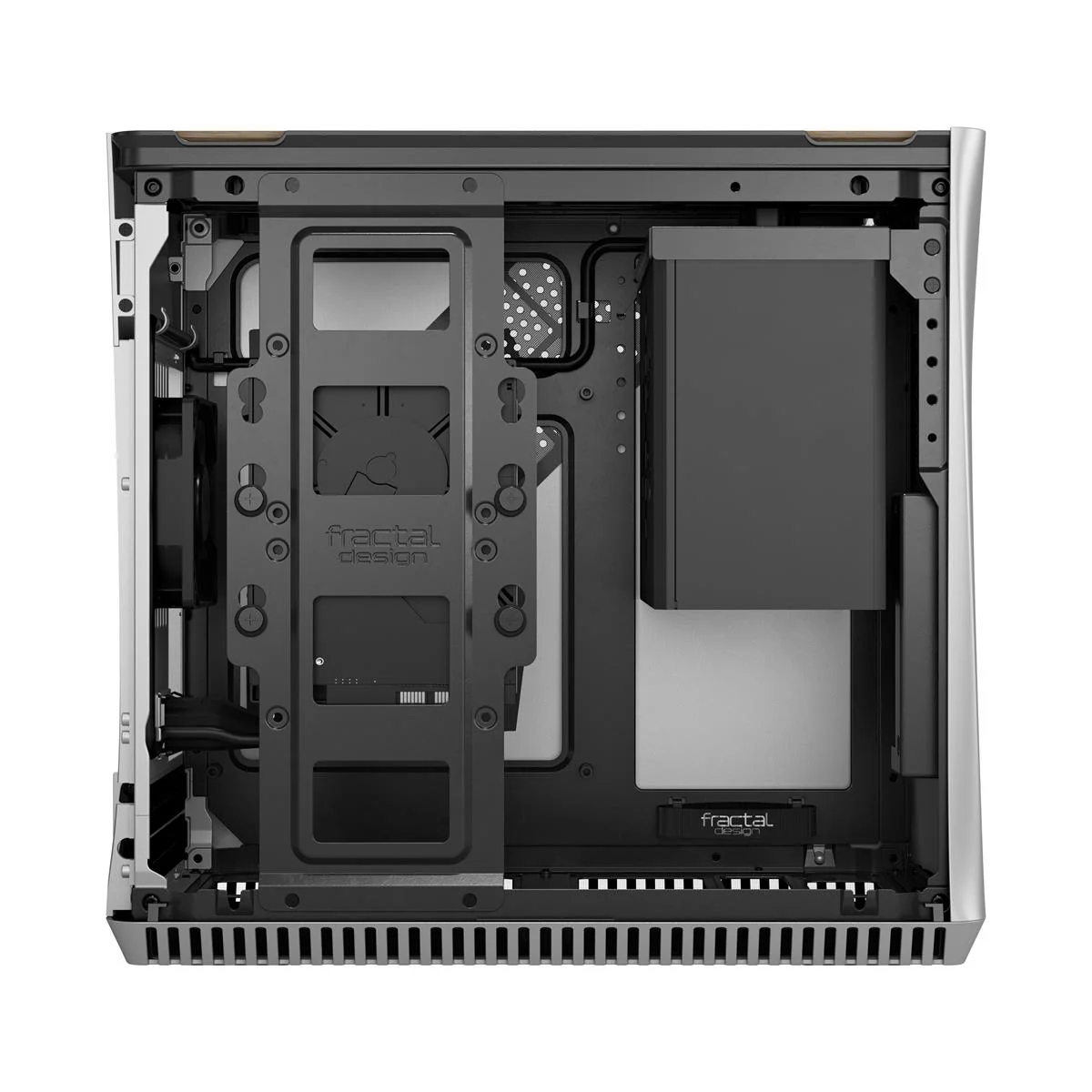 Fractal Design– ERA ITX– Silber/Weißeiche