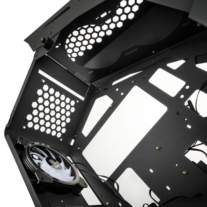 Kolink Big Chungus Shredded Edition Midi Tower ARGB Showcase– Schwarz