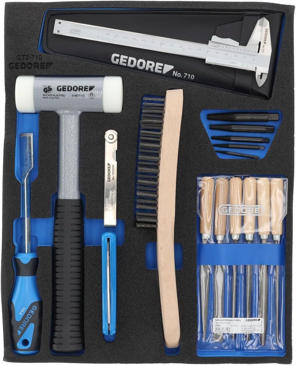 GEDORE 1504XL Rolling Bench with 308 Pieces Tool Set - Online Shop