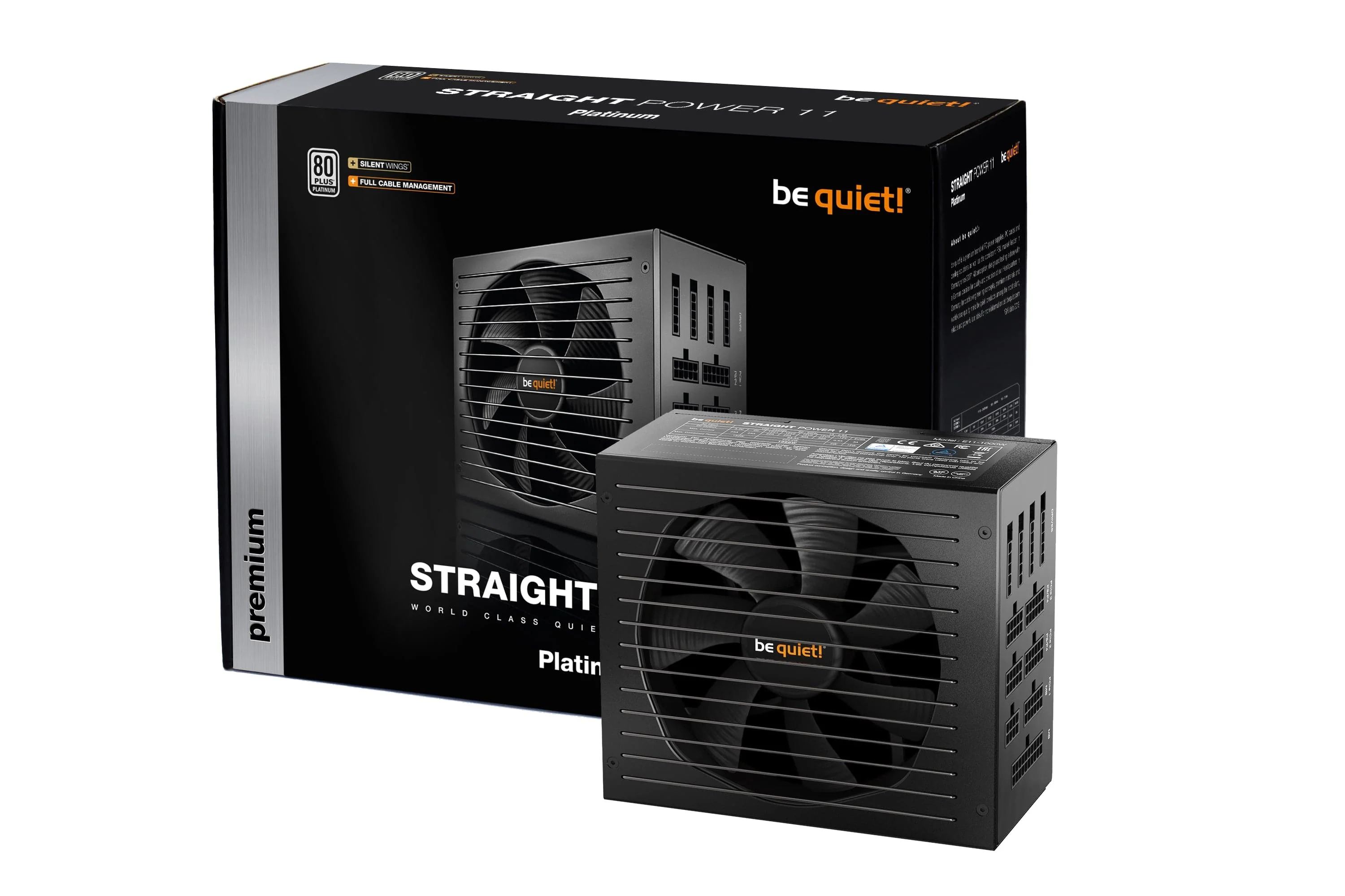 ruhig sein! STRAIGHT POWER 11 PLATINUM 1200W