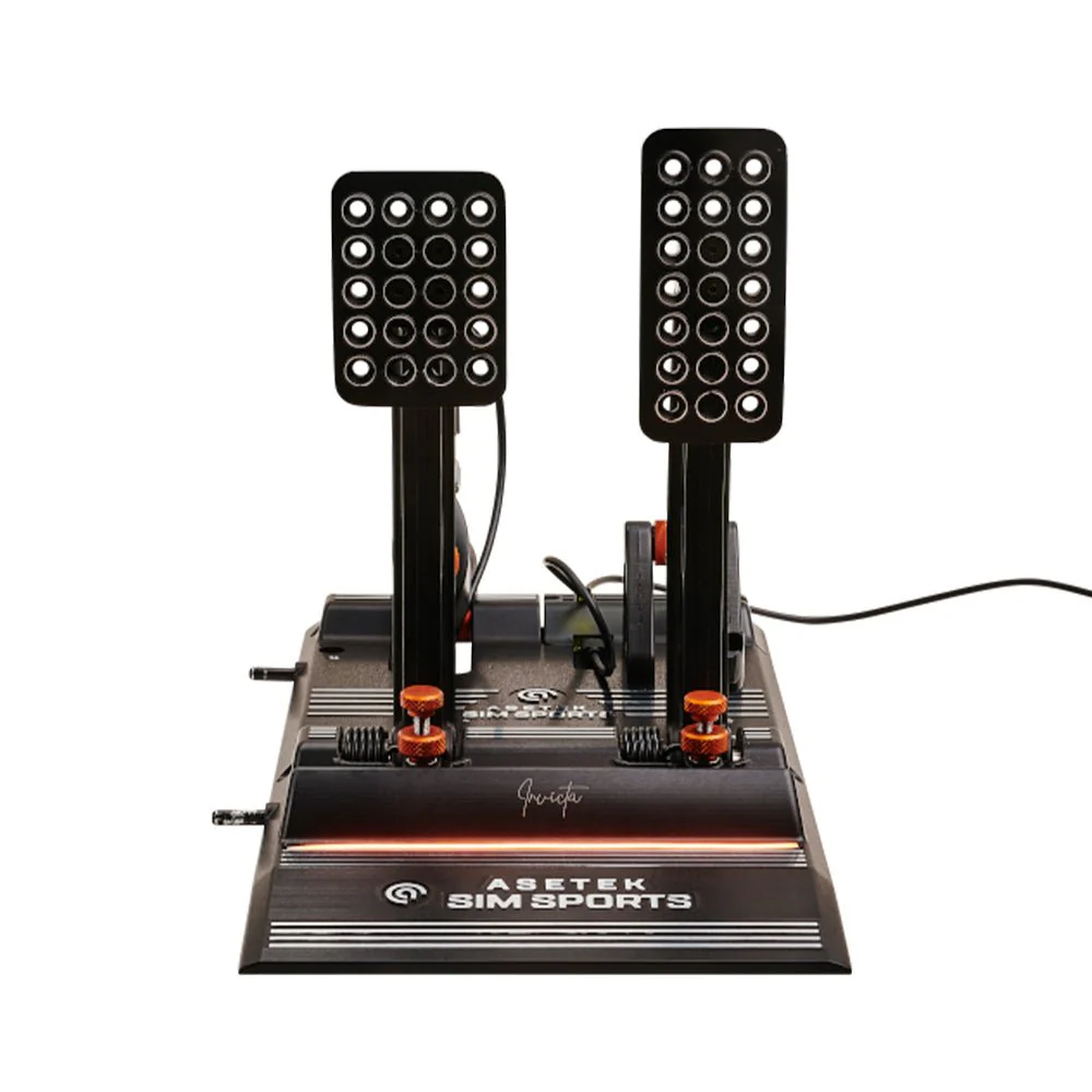 Asetek Invicta Sim Racing– Bremsen und Gas geben
