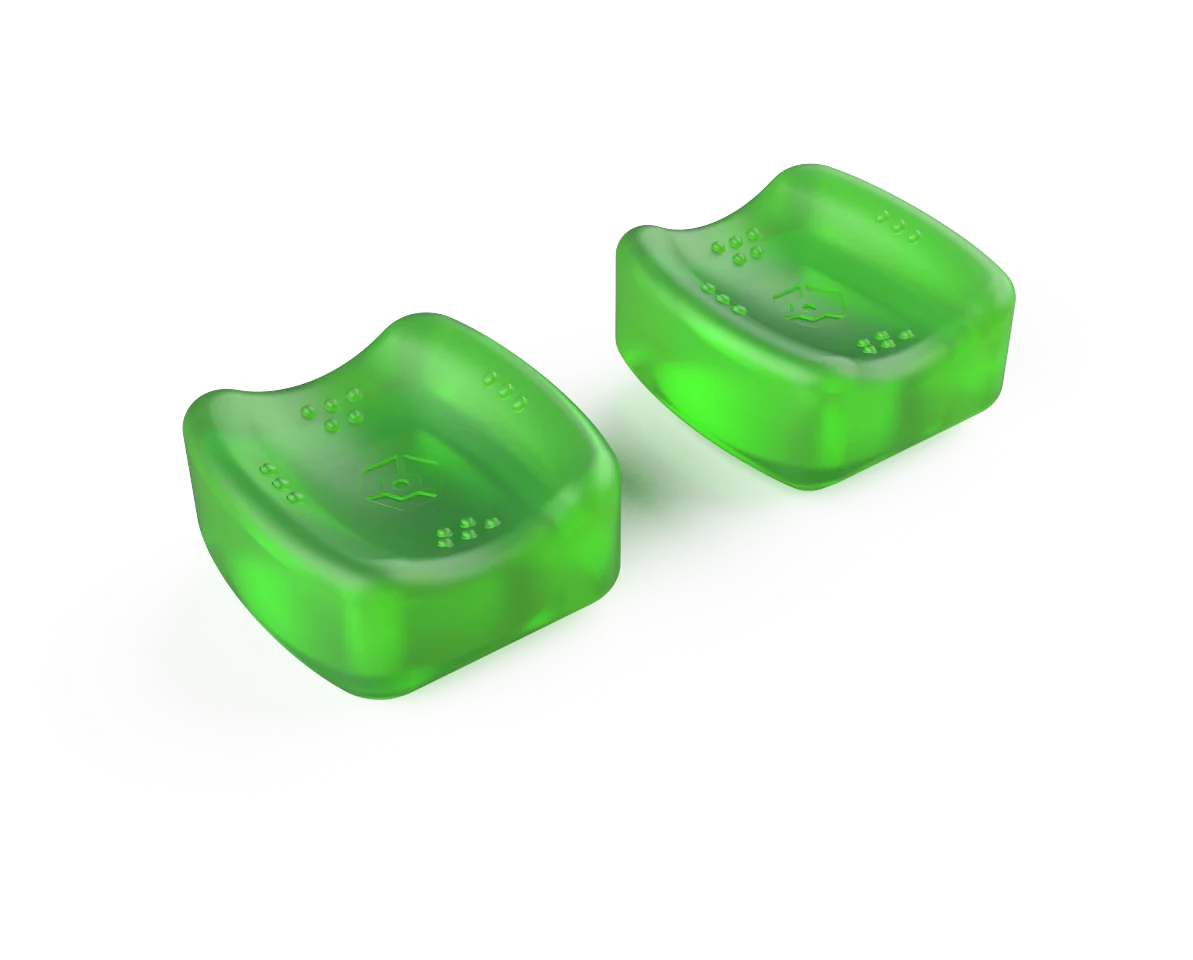Gioteck Sniper Thumb Grips (Translucent Green)