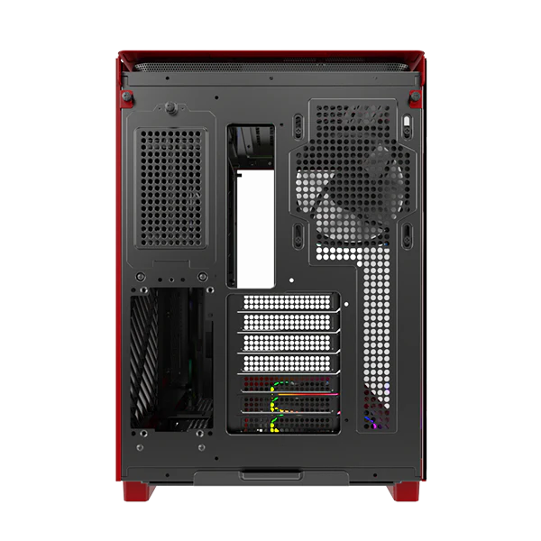 Montech King 95 Pro Rød-  curved glas