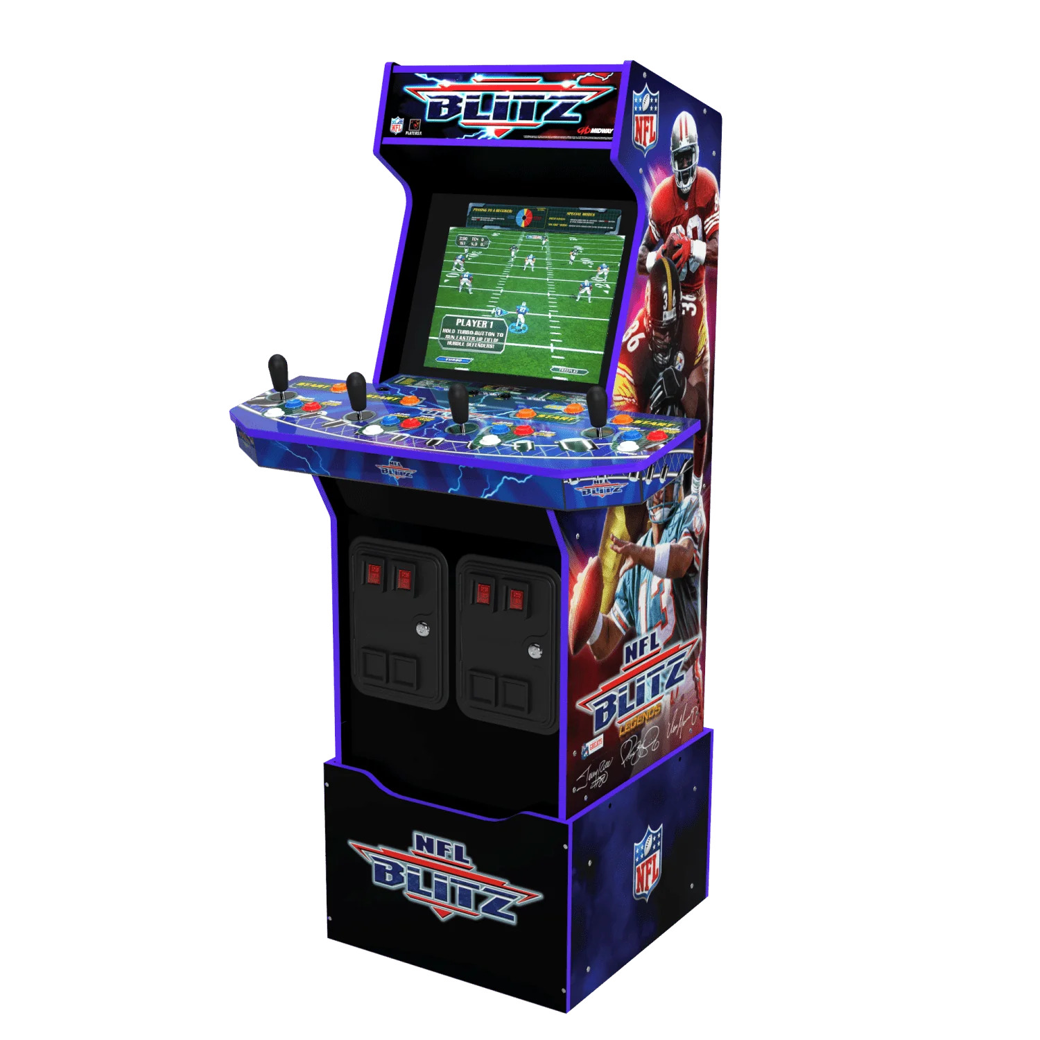 ARCADE 1 UP NFL BLITZ ARCADE MACHINE