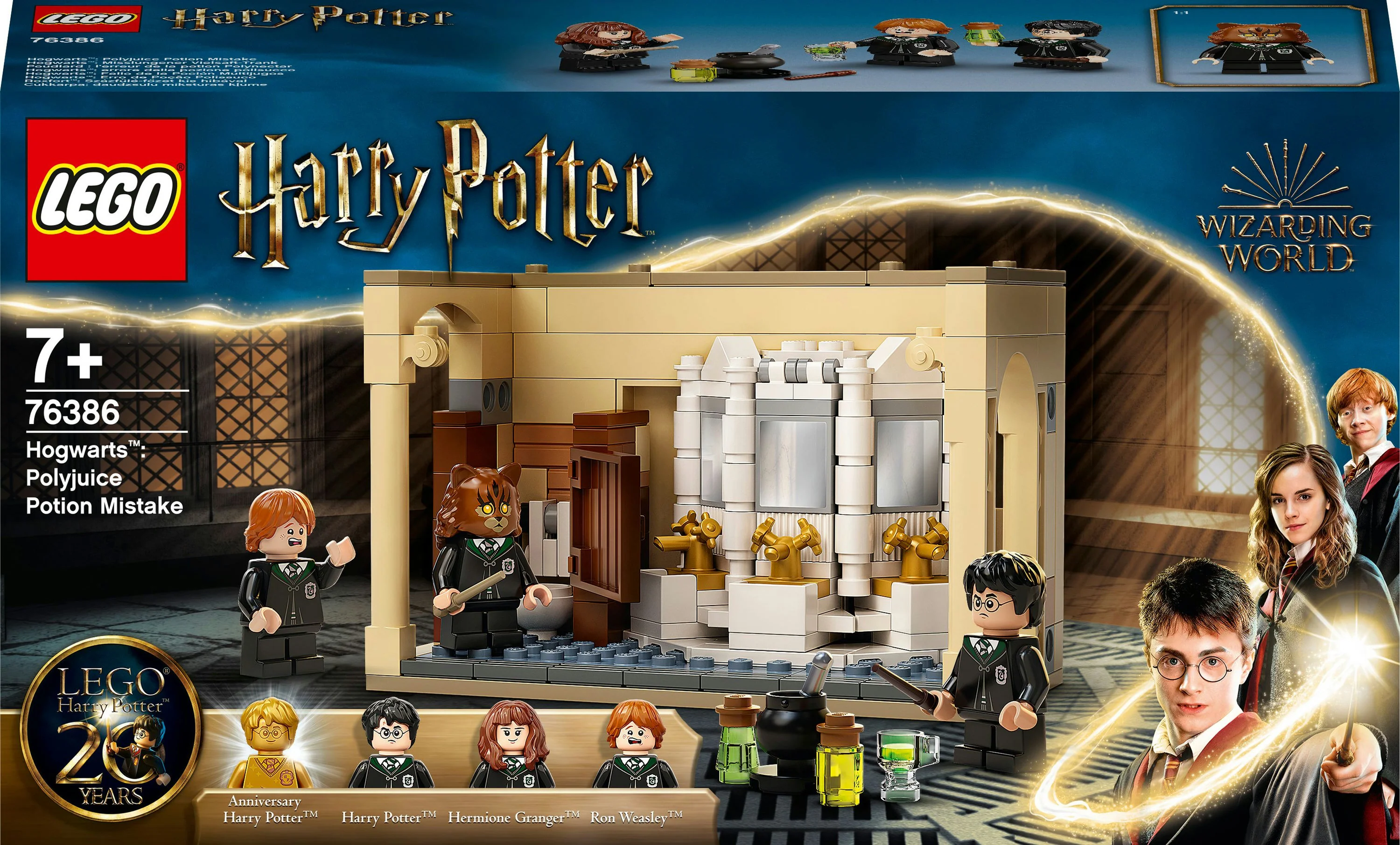 LEGO Harry Potter HW: Missl. Polyjuice Tr - 76386