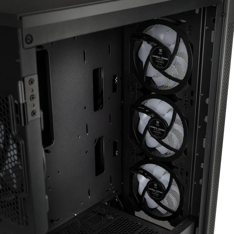 Kolink Stronghold Prism ARGB Midi-Tower-Gehäuse– Gunmetal Grey