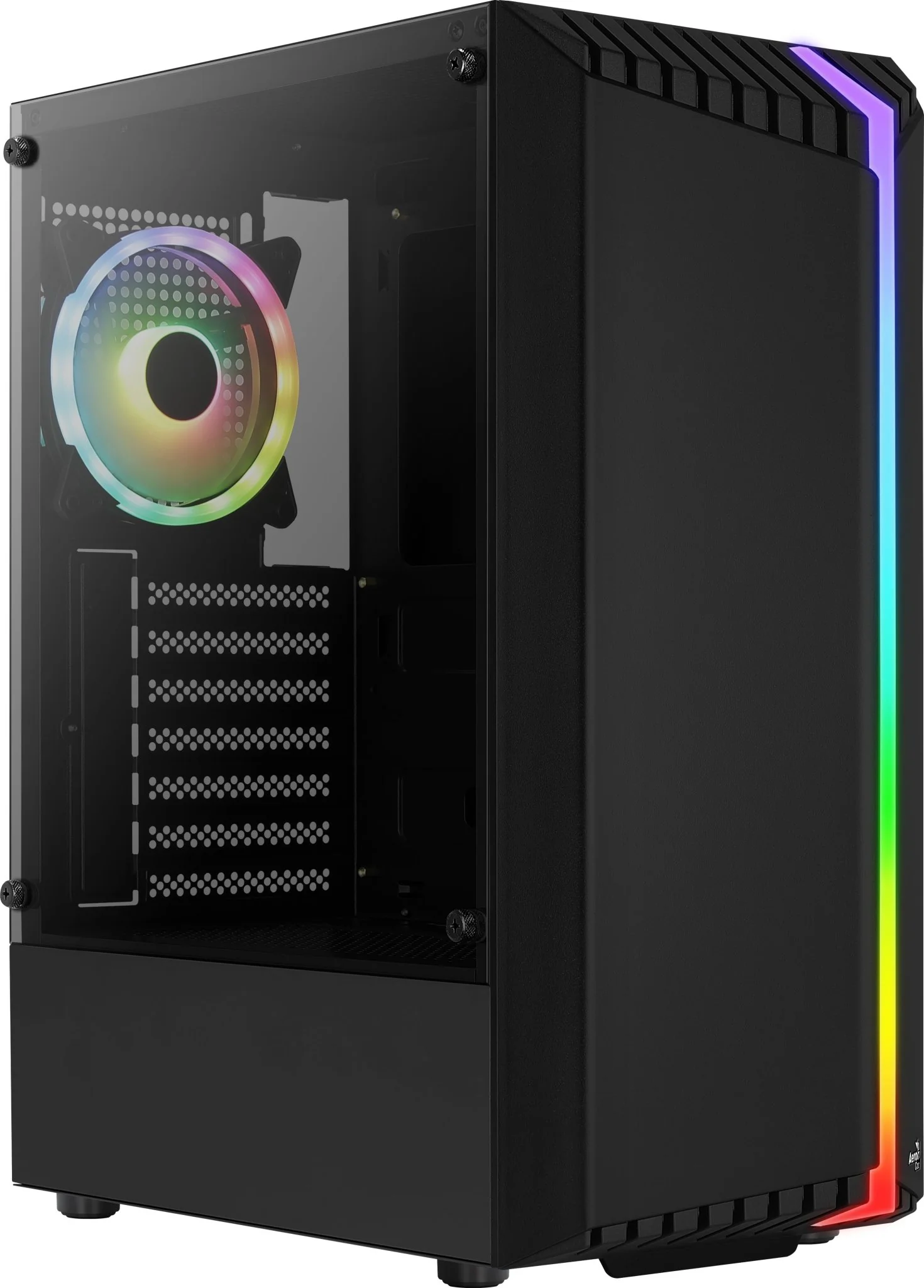 AeroCool PGS V Series Bionic Tower ATX Ohne Netzteil Schwarz