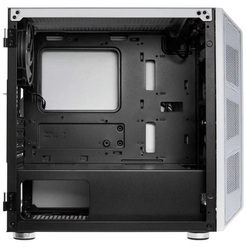 Kolink Citadel Mesh RGB Micro-ATX-Gehäuse– Weiß