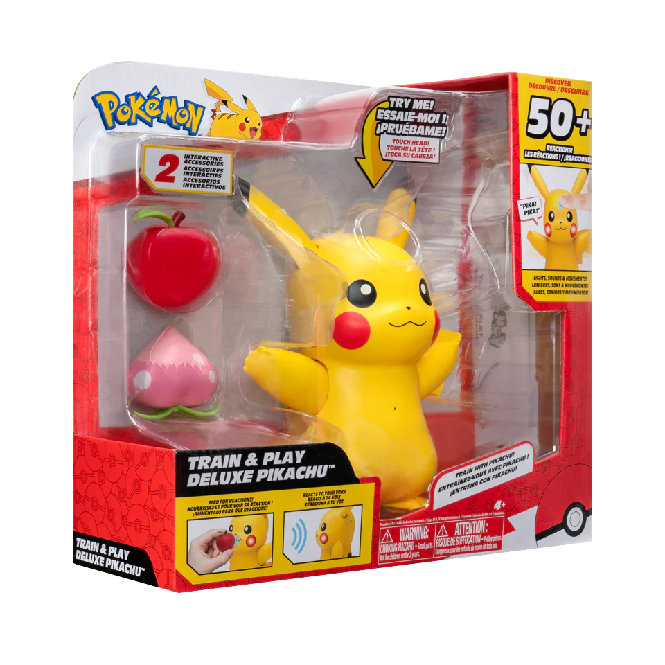 Pokémon - Train and Play - Deluxe Pikachu (PKW3330)