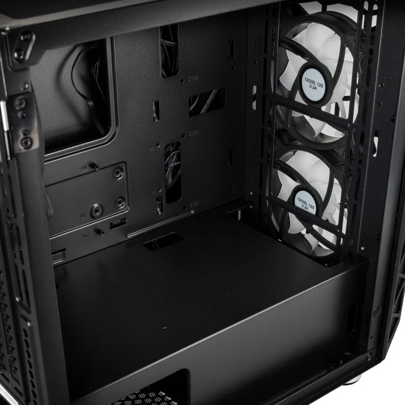 Kolink Citadel Glass SE ARGB Micro-ATX-Gehäuse– Schwarz