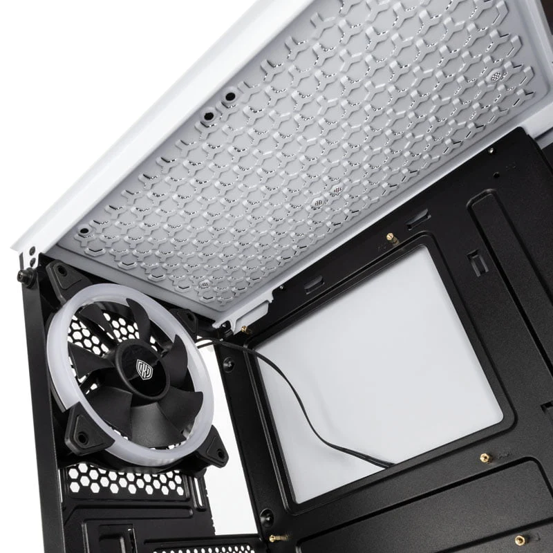 Kolink Void RGB Midi Tower– Weiß. Fenster