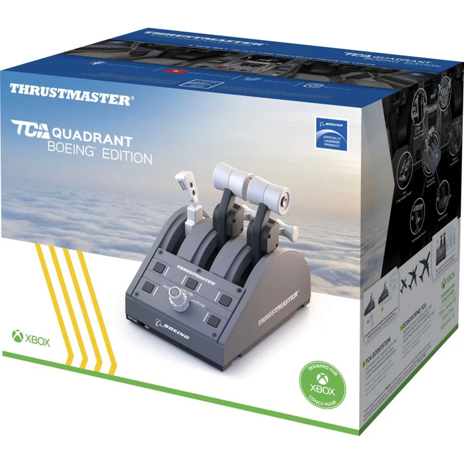 Thrustmaster TCA Quadrant Boeing Edition– PC + Xbox X|S & One