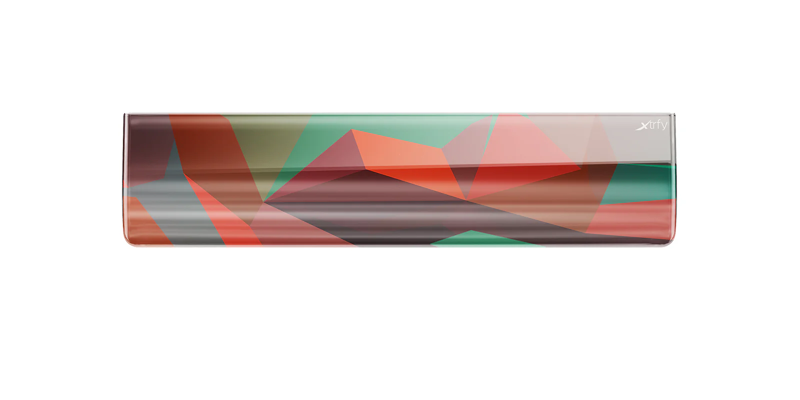 Xtrfy WR5 Compact Litus Red. Resin Wrist Rest for 65% keyboards