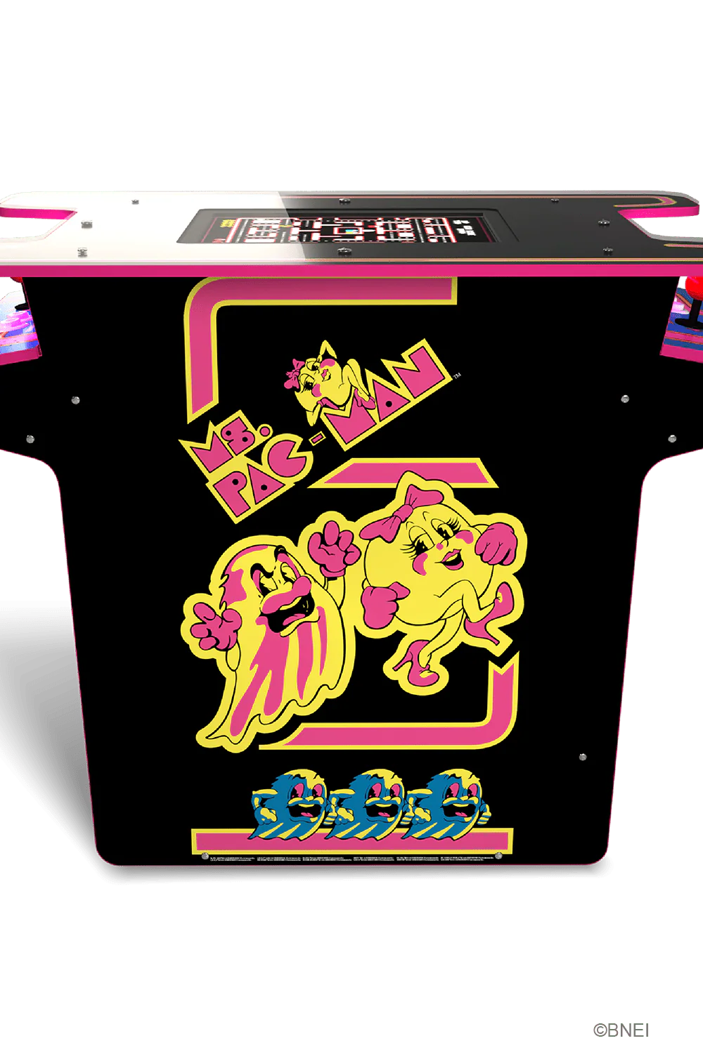ARCADE 1 UP MS. PAC-MAN HEAD-TO-HEAD TABLE