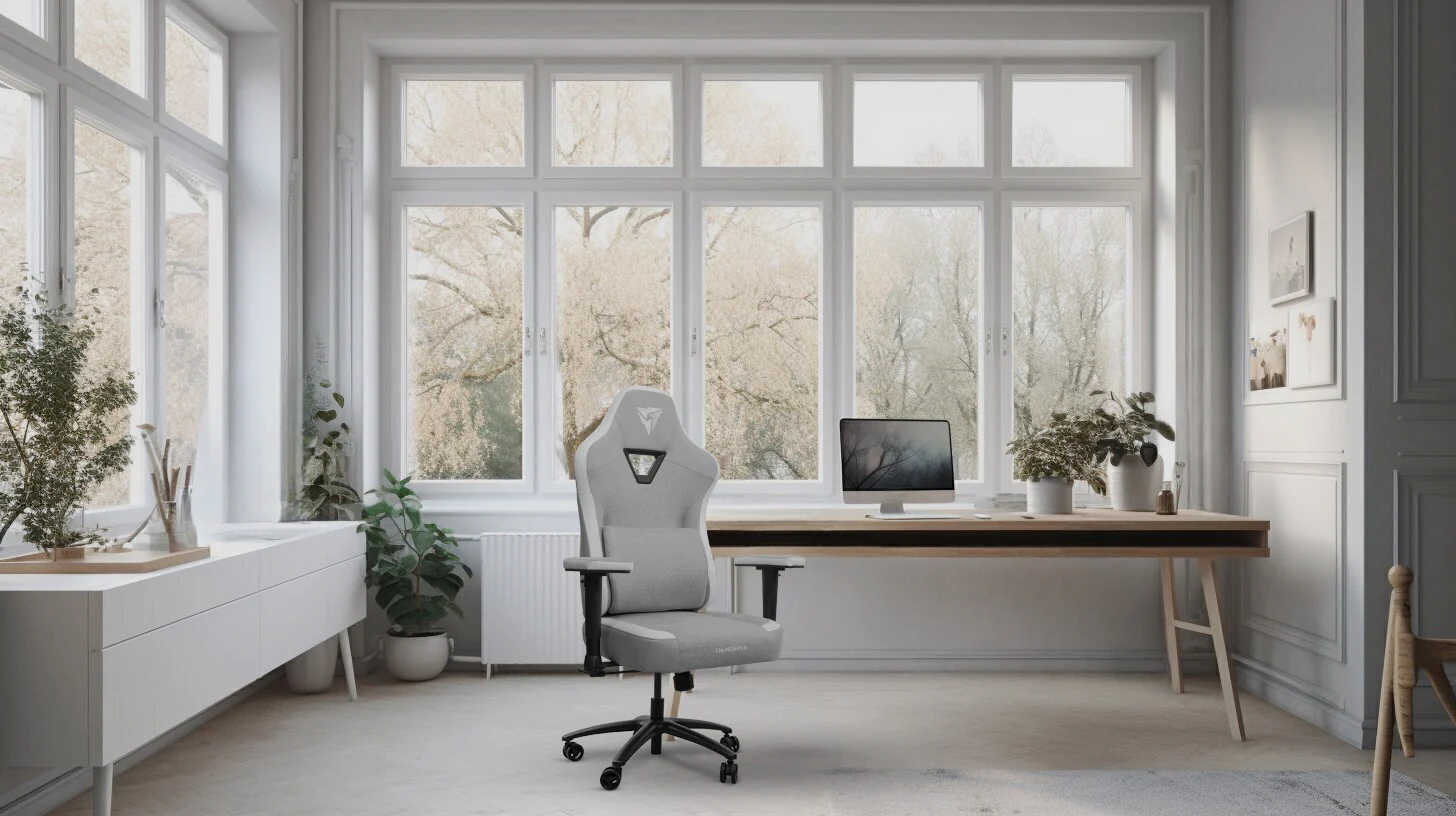 ThunderX3 EAZE Loft Grå Gamerstol - 125 kg max Ergonomisk