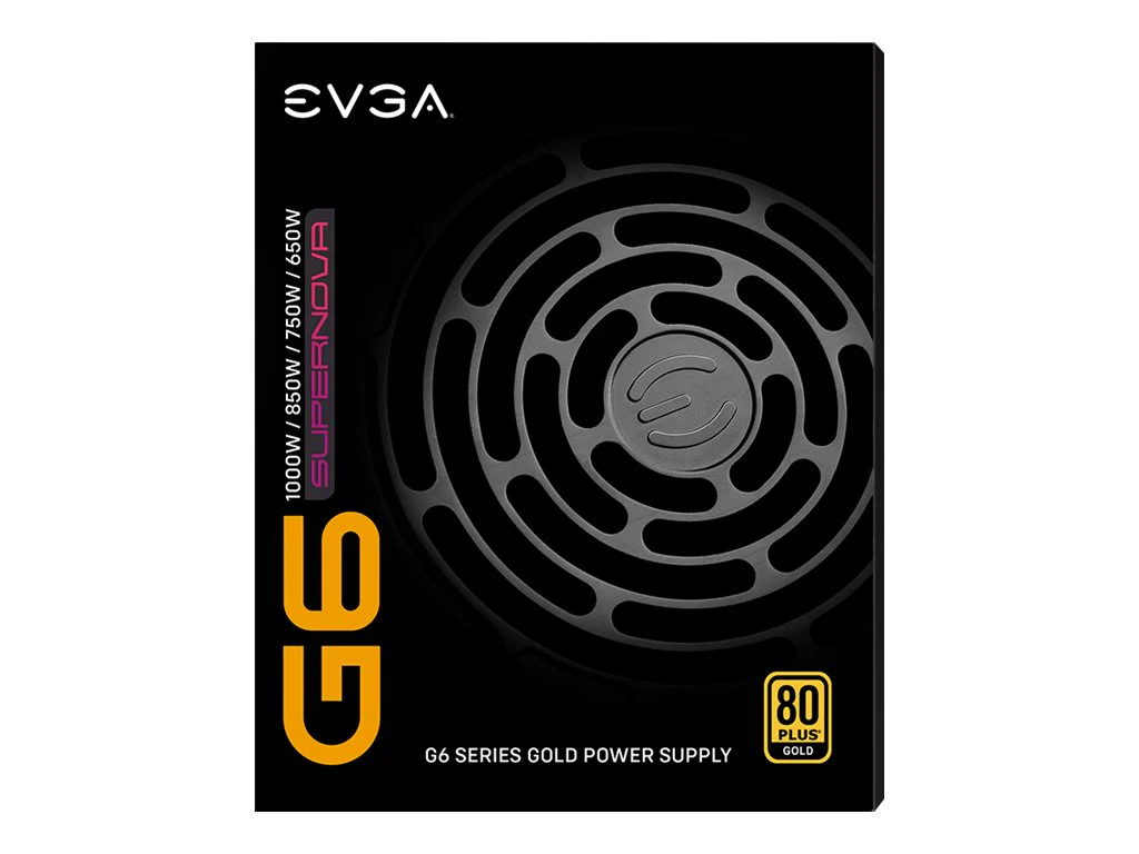 Netzteil EVGA Supernova G6 1000W. Gold