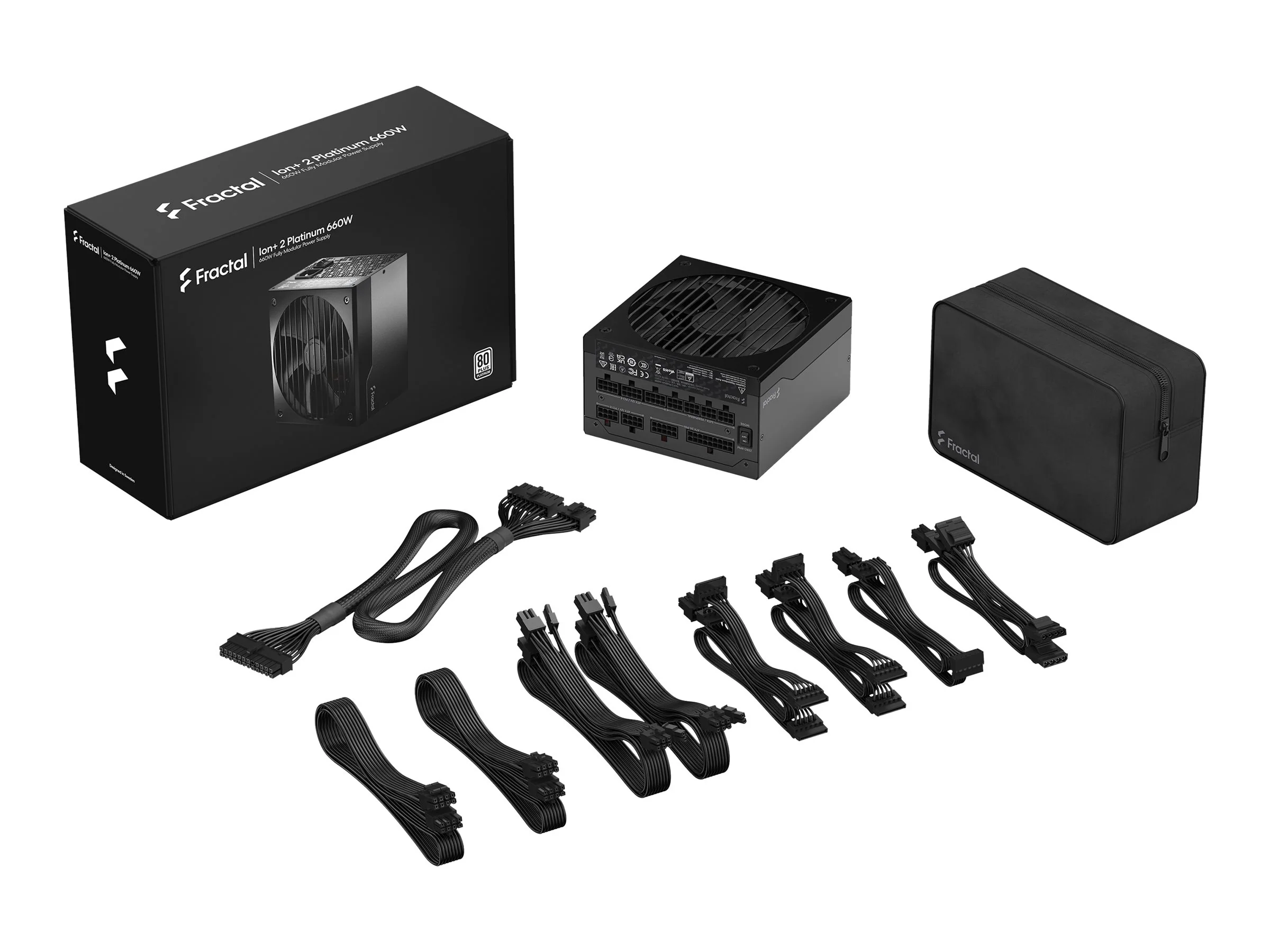 Fractal Design ION+2– 660 W– 80+ Platin