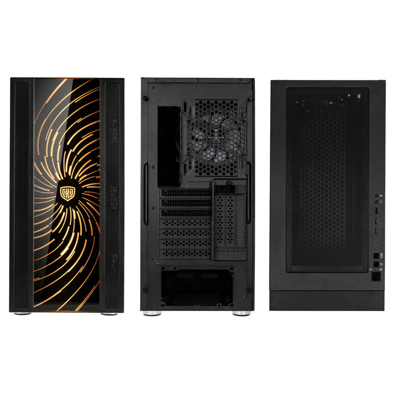 Kolink Unity Adapt ARGB Midi-Tower-Gehäuse– Schwarz