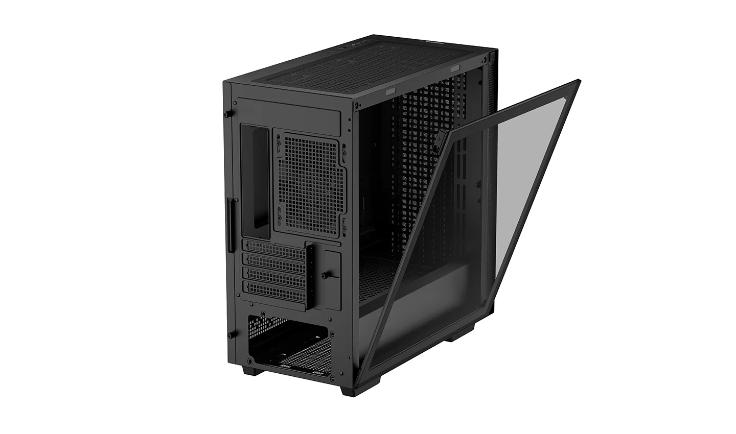 DeepCool CH370 Micro-ATX Case. Black