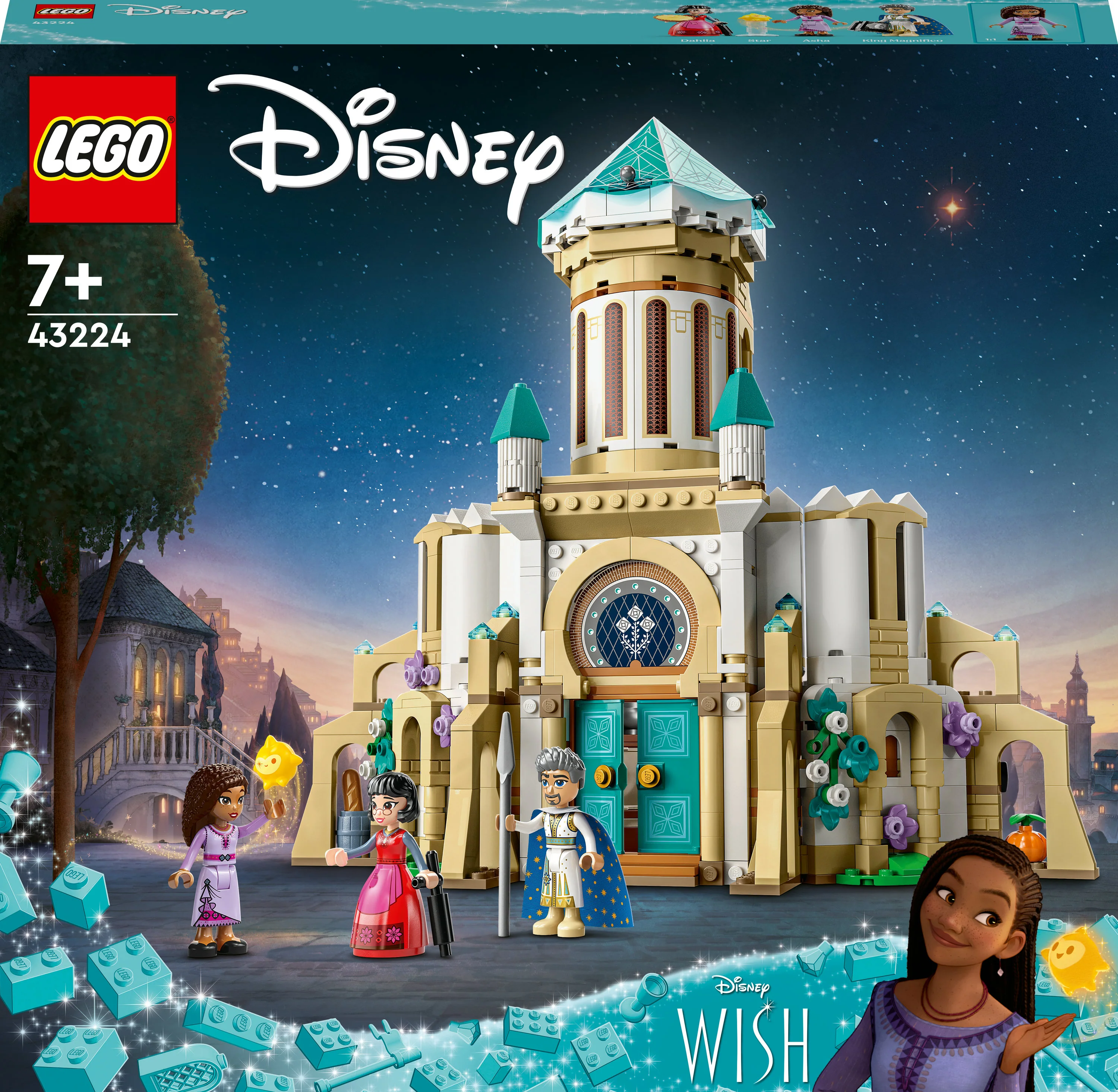 LEGO 43224 Disney Wish King Magnifico's Slot