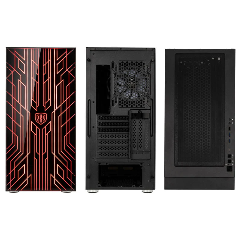 Kolink Unity Nexus ARGB Midi-Tower-Gehäuse– Schwarz