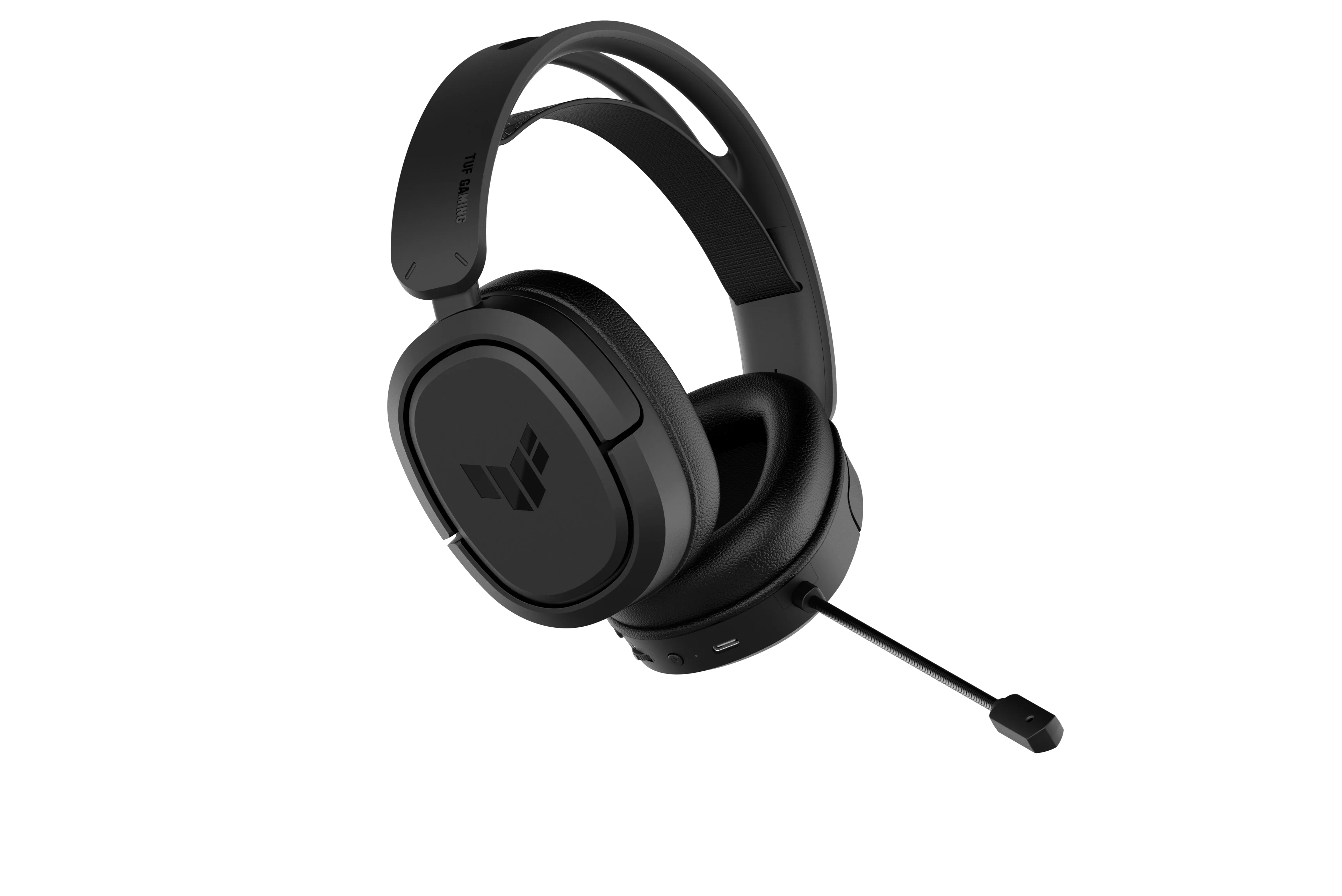 ASUS TUF H1 Kabelloses Gaming-Headset für PC. MAC. PS4/PS5. Xbox. Nintendo. Mobilgeräte – Schwarz