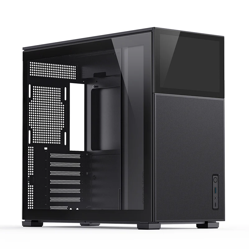 Jonsbo D41 MESH Screen ATX Case. Tempered Glass - black