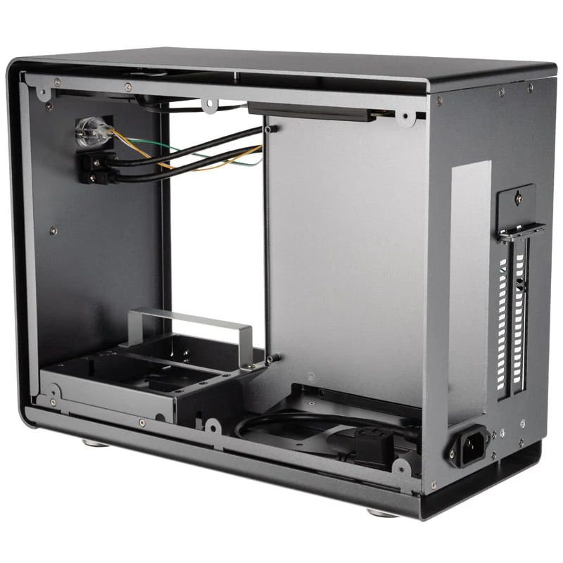 Kolink Rocket V2 Aluminium Mini-ITX-Gehäuse– Titangrau