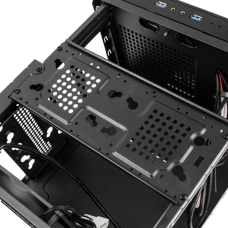 Kolink Satellite Mini-ITX-/Micro-ATX Cube– Schwarz