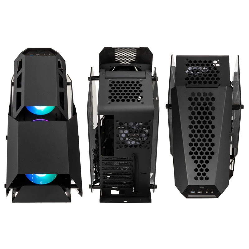 Kolink Big Chungus Shredded Edition Midi Tower ARGB Showcase– Schwarz