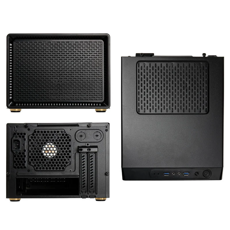 Kolink Satellite Mini-ITX-/Micro-ATX Cube– Schwarz